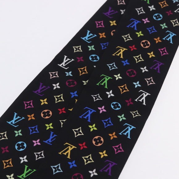 LOUIS VUITTON Bando Scarf Silk Multicolor M71992 LV Auth 197914M