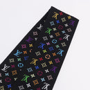 LOUIS VUITTON Bando Scarf Silk Multicolor M71992 LV Auth 197914M-11