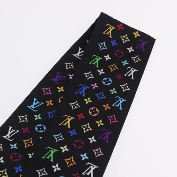 LOUIS VUITTON Bando Scarf Silk Multicolor M71992 LV Auth 197914M