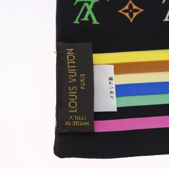 LOUIS VUITTON Bando Scarf Silk Multicolor M71992 LV Auth 197914M