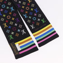 LOUIS VUITTON Bando Scarf Silk Multicolor M71992 LV Auth 197914M-3