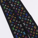 LOUIS VUITTON Bando Scarf Silk Multicolor M71992 LV Auth 197914M-4