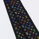 LOUIS VUITTON Bando Scarf Silk Multicolor M71992 LV Auth 197914M-5