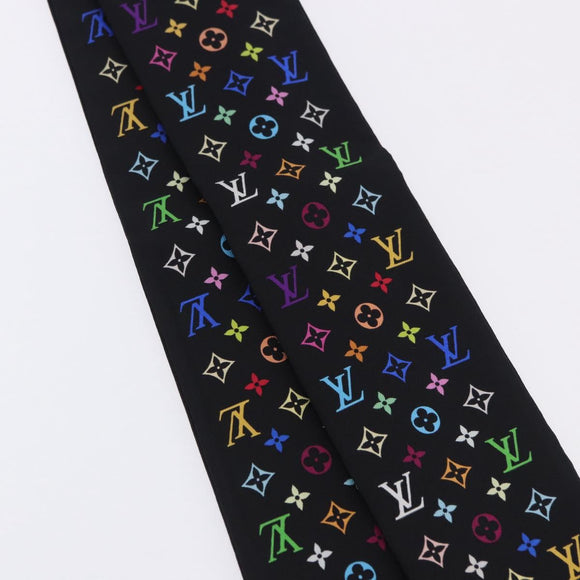 LOUIS VUITTON Bando Scarf Silk Multicolor M71992 LV Auth 197914M