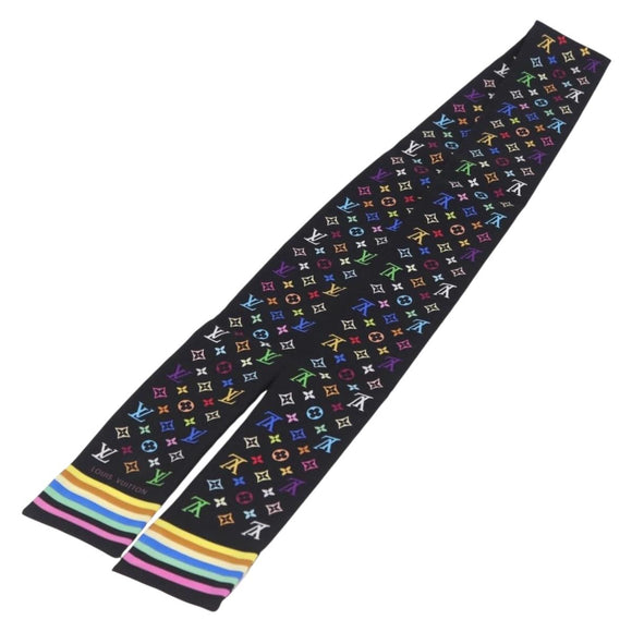 LOUIS VUITTON Bando Scarf Silk Multicolor M71992 LV Auth 197914M