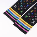 LOUIS VUITTON Bando Scarf Silk Multicolor M71992 LV Auth 197914M-8