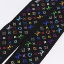 LOUIS VUITTON Bando Scarf Silk Multicolor M71992 LV Auth 197914M-9