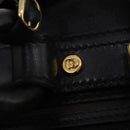 GUCCI Micro GG Supreme Trunk PVC Black Gold 010 123 0520 50 Auth 197916-19