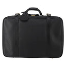 GUCCI Micro GG Supreme Trunk PVC Black Gold 010 123 0520 50 Auth 197916-13