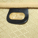 GUCCI Micro GG Supreme Trunk PVC Black Gold 010 123 0520 50 Auth 197916-25