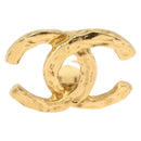 CHANEL Earring Metal Gold Tone CC Auth 197919M-3