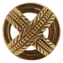 CHANEL Earring Metal Gold Tone CC Auth 197920-7