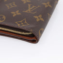 LOUIS VUITTON Monogram Compact Zip Wallet M61667 LV Auth 197930A-16