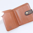 LOUIS VUITTON Monogram Compact Zip Wallet M61667 LV Auth 197930A-8
