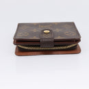 LOUIS VUITTON Monogram Compact Zip Wallet M61667 LV Auth 197930A-3
