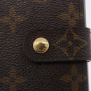 LOUIS VUITTON Monogram Compact Zip Wallet M61667 LV Auth 197932V-17