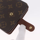 LOUIS VUITTON Monogram Compact Zip Wallet M61667 LV Auth 197932V-18