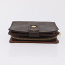 LOUIS VUITTON Monogram Compact Zip Wallet M61667 LV Auth 197932V-3