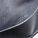 GUCCI GG Canvas Guccissima Key Case Leather Black Gold Tone 138093 Auth 197933V-11