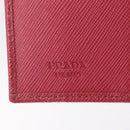PRADA Bifold Wallet Saffiano leather Pink Gold Auth 197939M-18