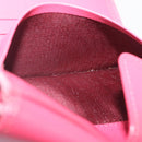 PRADA Bifold Wallet Saffiano leather Pink Gold Auth 197939M-21
