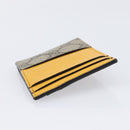 GUCCI GG Supreme Card Case PVC Beige 597557 Auth 197945V-19