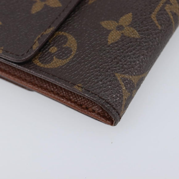 LOUIS VUITTON Monogram Porte Monnaie Bier Cartes Crdit M61652 LV Auth 197947A