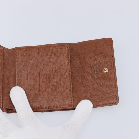 LOUIS VUITTON Monogram Porte Monnaie Bier Cartes Crdit M61652 LV Auth 197947A