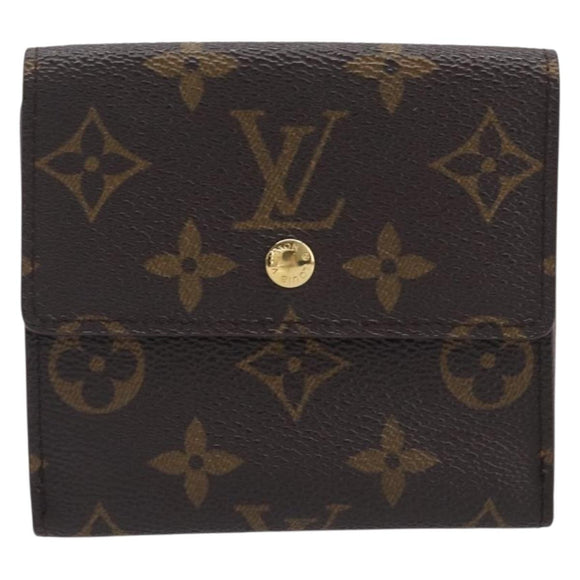 LOUIS VUITTON Monogram Porte Monnaie Bier Cartes Crdit M61652 LV Auth 197947A