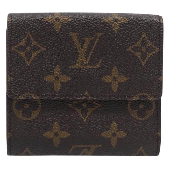 LOUIS VUITTON Monogram Porte Monnaie Bier Cartes Crdit M61652 LV Auth 197947A