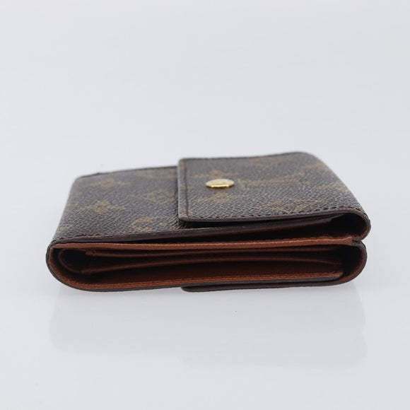 LOUIS VUITTON Monogram Porte Monnaie Bier Cartes Crdit M61652 LV Auth 197947A