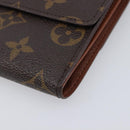 LOUIS VUITTON Monogram Porte Monnaie Bier Cartes Crdit M61652 LV Auth 197947A-7