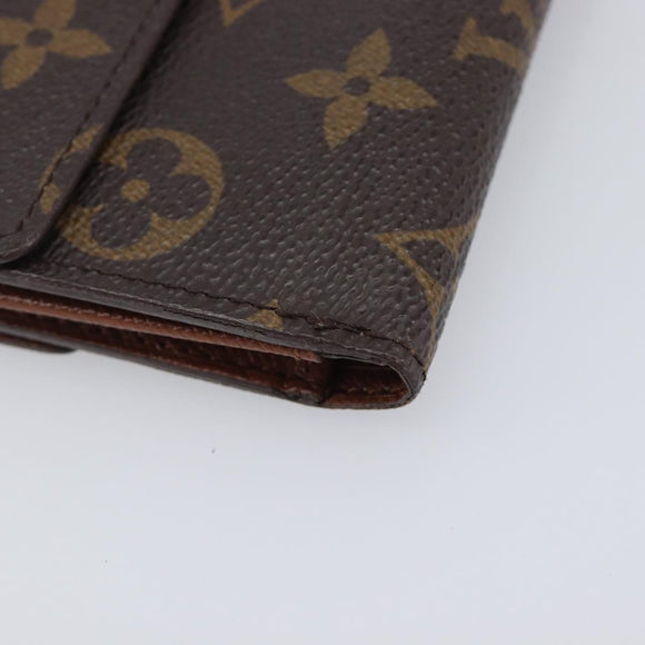 LOUIS VUITTON Monogram Porte Monnaie Bier Cartes Crdit M61652 LV Auth 197947A