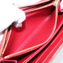LOUIS VUITTON Monogram Vernis Zippy Wallet Pomme D'amour M91981 LV Auth 197950A-18