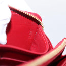 LOUIS VUITTON Monogram Vernis Zippy Wallet Pomme D'amour M91981 LV Auth 197950A-23