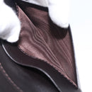 FENDI Zucca Canvas Bifold Wallet Black Brown Auth 197952V-25