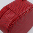 LOUIS VUITTON Epi Ecrin Bijoux 8 Jewelry Box Red M48227 LV Auth 197953V-16