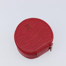 LOUIS VUITTON Epi Ecrin Bijoux 8 Jewelry Box Red M48227 LV Auth 197953V-5