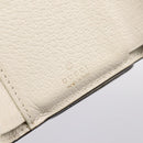 GUCCI GG Marmont Sherry Line GG Supreme Wallet PVC Beige 644334 Auth 197954V-18