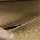 GUCCI GG Marmont Sherry Line GG Supreme Wallet PVC Beige 644334 Auth 197954V-12
