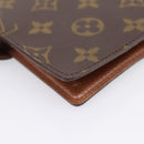 LOUIS VUITTON Monogram Agenda PM Day Planner Cover R20005 LV Auth 197955-16