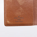 LOUIS VUITTON Monogram Agenda PM Day Planner Cover R20005 LV Auth 197955-17
