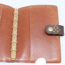 LOUIS VUITTON Monogram Agenda PM Day Planner Cover R20005 LV Auth 197955-19