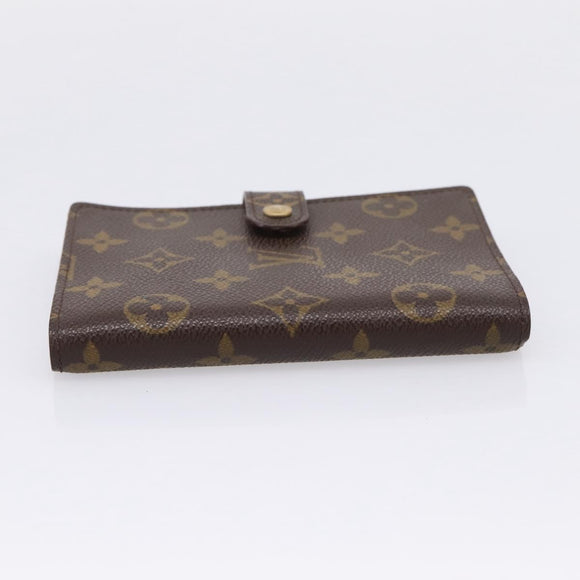 LOUIS VUITTON Monogram Agenda PM Day Planner Cover R20005 LV Auth 197955
