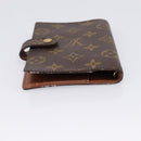 LOUIS VUITTON Monogram Agenda PM Day Planner Cover R20005 LV Auth 197955-5