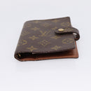 LOUIS VUITTON Monogram Agenda PM Day Planner Cover R20005 LV Auth 197955-6