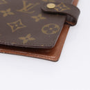 LOUIS VUITTON Monogram Agenda PM Day Planner Cover R20005 LV Auth 197955-7