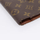 LOUIS VUITTON Monogram Agenda PM Day Planner Cover R20005 LV Auth 197955-14