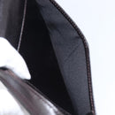 FENDI Zucca Canvas Long Wallet Black Brown Auth 197961V-22