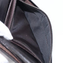FENDI Zucca Canvas Long Wallet Black Brown Auth 197961V-10